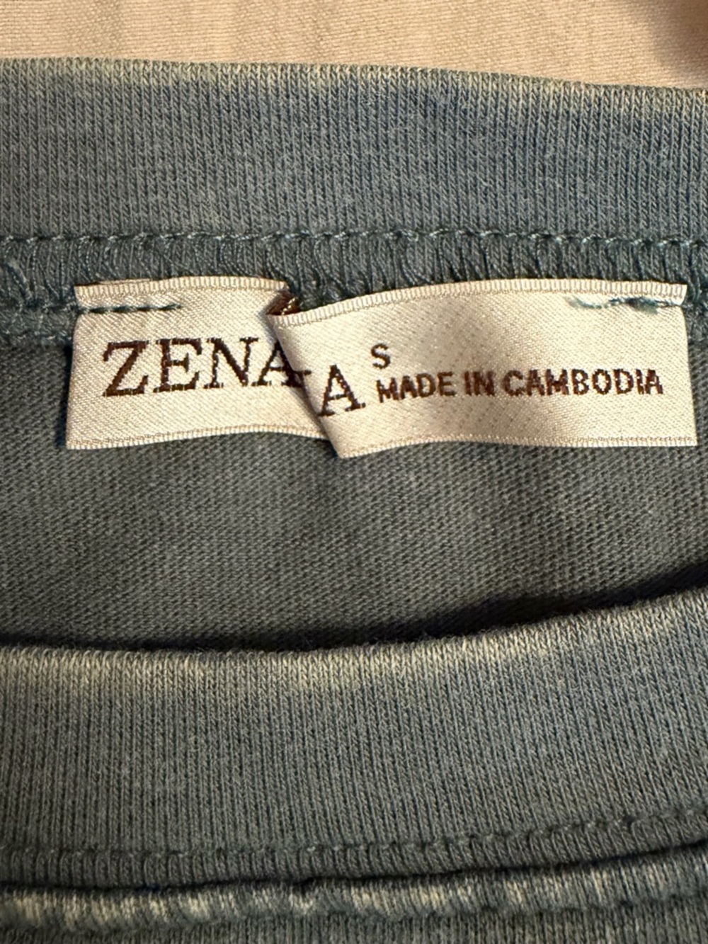 Zenana Outfitters NWOT Mineral  Washed Charcoal Top & Short Set Size S - Picture 5 of 11
